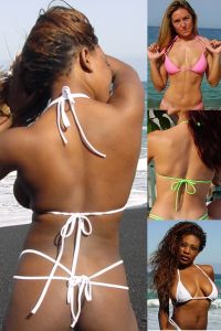 bikinini DB400 Double Trouble Sexy Bikini Top M schwarz
