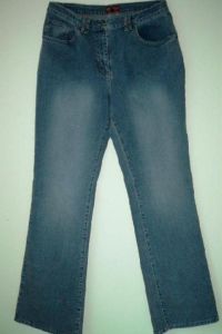 JET-LINE DAMEN JEANS IN USED OPTIK