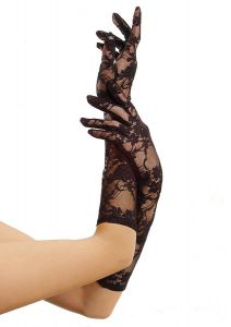 Leg Avenue G1850 Elbow length stretch lace gloves