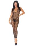 Leg Avenue 89035 Crochet Net Footless Bodystocking black