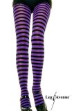 Leg Avenue 7107 Lurex Striped Tights