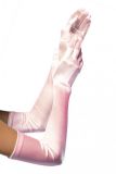 Leg Avenue 16B Extra long satin-looking gloves