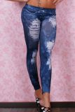 Dear-lover 7737 Leggings mit Strass an den Taschen