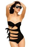 Dear-lover 40382 Super Sexy Secret One Piece Swimsuit black or violet-red