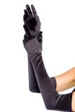 Leg Avenue 16B Extra lange wie Satin aussehende Handschuhe