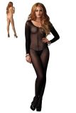 Leg Avenue 8297 Durchsichtiger Bodystocking langärmelig