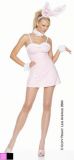 Leg Avenue 83007 4 PC. Sexy Plush Trimmed Bunny Dress